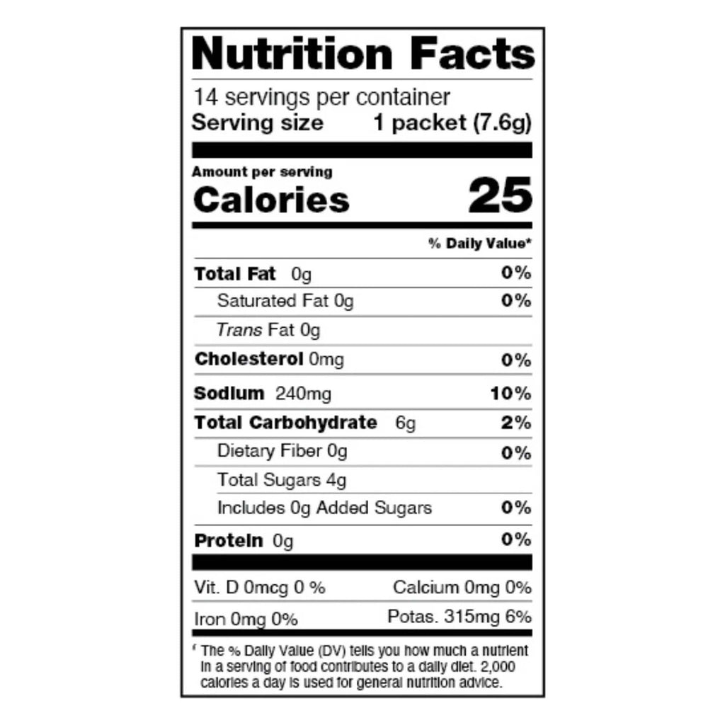Cure Electrolyte Drink Mix, Strawberry Kiwi, 7.7-gram Packets HM1009