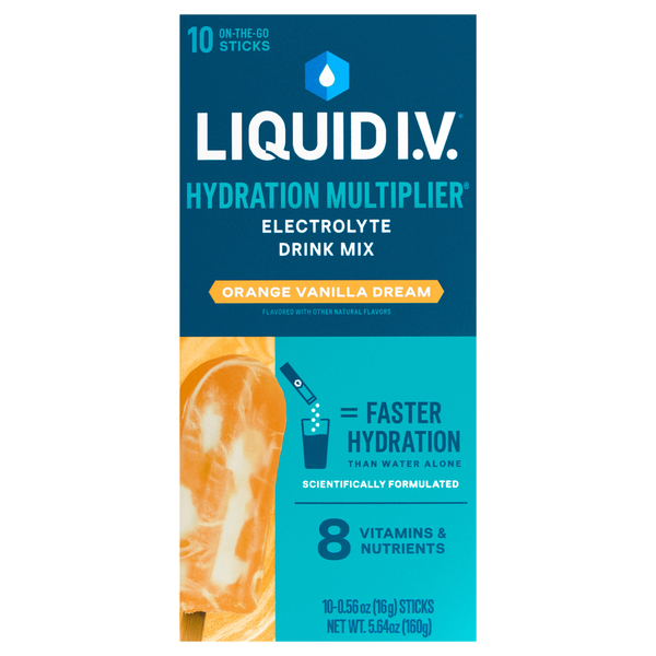 Liquid I.V. Orange Vanilla Dream Electrolyte Drink Mix